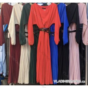 Damen Langarmkleid (S / M ONE SIZE) ITALIAN FASHION imwa216700