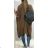 Strickjacke Ärmelloser Pullover Damen (uni sl) ITALIENISCHE MODE IMt191051 S / L hellrosa