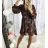Damen Langarmkleid (S / M ONE SIZE) ITALIAN FASHION imwa216700