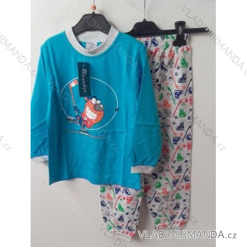 Langer Schlafanzug für Jungen (98-128) COANDIN S1353-01