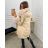 Beschichten Sie Winterpark mit Pelzfrauen (sml-xl) MISSFOFO FASHION ITALY IM917S-100
