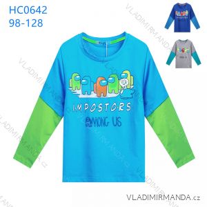 T-Shirt Langarm Kinder Junge (98-128) KUGO HC0642