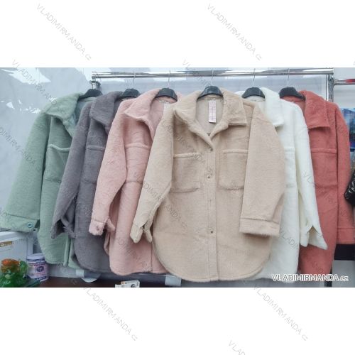 Damenjacke mit Knopf (S / M ONE SIZE) ITALIAN FASHION IMWA217071