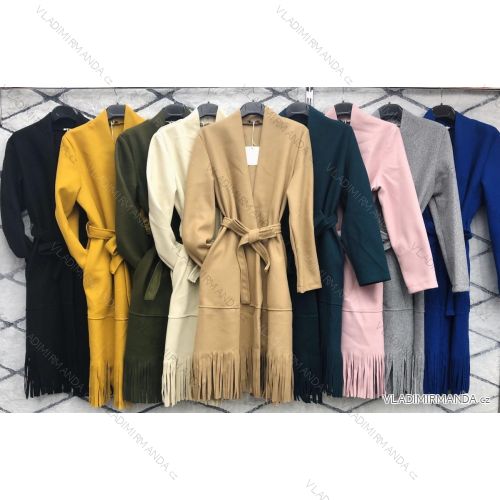 Damen Langarm Langarm Mantel (S / M ONE SIZE) ITALIAN FASHION IMWD217081