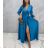 Damen Langes Sommer Langarmkleid (S / M ONE SIZE) ITALIAN FASHION IMWG216100