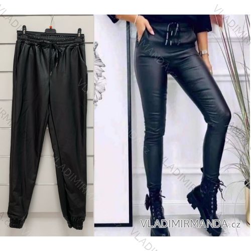 Kalhoty dlouhé dámské (S/M ONE SIZE) ITALSKÁ MÓDA IMWY21741