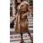 Damen Fleecemantel (S / M ONE SIZE) ITALIAN FASHION IMWA216598