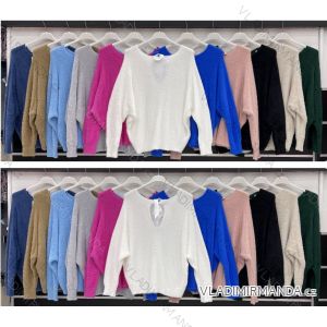 Damen Langarm Pullover (S / M ONE SIZE) ITALIAN FASHION IMWD217133