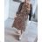 Damen Langarmkleid (S / M ONE SIZE) ITALIAN FASHION IMWG216877