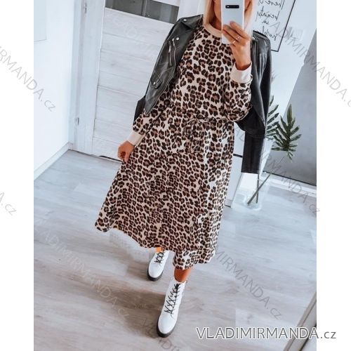 Damen Langarmkleid (S / M ONE SIZE) ITALIAN FASHION IMWG216877