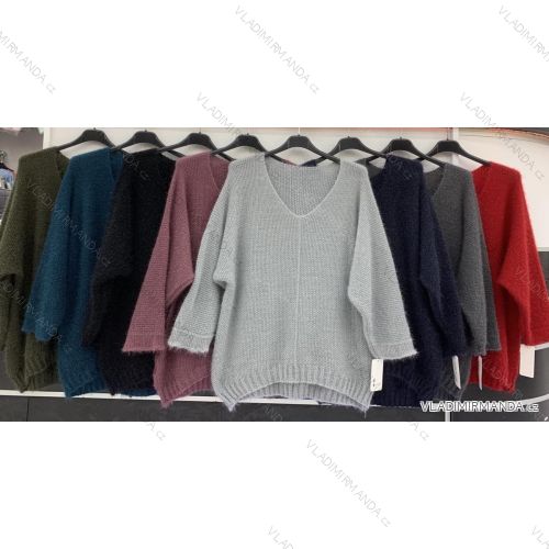 Damen Langarm Pullover (L / XL ONE SIZE) ITALIAN FASHION IMWD217180