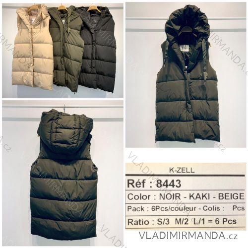 Vesta kožíšek dámská (S-L) K-ZELL MODA KZE2184467