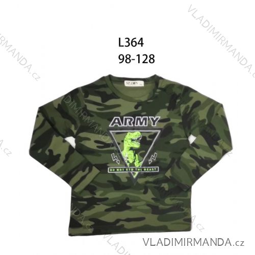 T-Shirt Langarm Kinder Junge (98-128) SEZON L364
