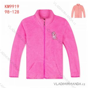 Kinder-Sweatshirt mit Reißverschluss für Mädchen (98-128) KUGO KM9921