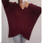 Pullover Pullover dünne Feder Langarm Damen (uni sl) MY STYLE IMS8275