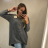 Damen Langarm Pullover (XL / 2XL ONE SIZE) ITALIAN FASHION IM4211584