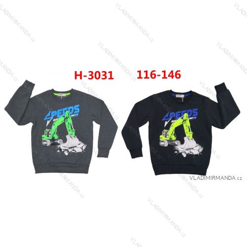 Warmes Kinder-Sweatshirt für Jungen (116-146) SEZON SEZ21H-3031