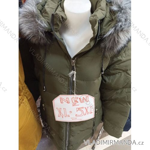 Damen Oversized-Kapuzenjacke (XL-5XL) ITALIAN FASHION MA721102