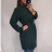 Damen Langarm Hemdkleid (2XL / 3XL ONE SIZE) ITALIAN FASHION IM321525 / DR 2XL/3XL rot