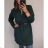 Damen Langarm Hemdkleid (2XL / 3XL ONE SIZE) ITALIAN FASHION IM321525 / DR 2XL/3XL rot