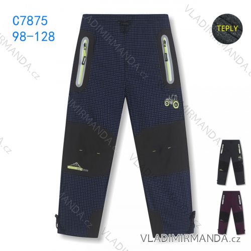 Mit Fleece isolierte Outdoorhose für Kinder, Mädchen und Jungen (98-128) KUGO C7875