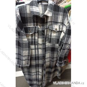 Damen Fleecemantel (S / M ONE SIZE) ITALIAN FASHION IMWA216598