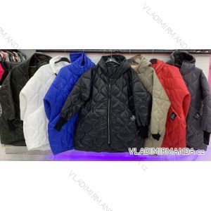 Damen Herbstjacke mit Kapuze (S / M ONE SIZE) ITALIAN FASHION IMWD217260