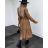 Damen Langhemd Langarm Kleid (S-XL) ITALIAN FASHION IMWA217239