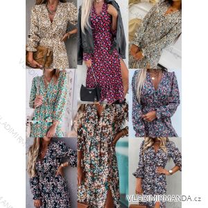 Elegantes Langarm Damenkleid (S / M ONE SIZE) ITALIAN FASHION IMWM217234