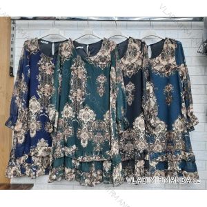 Elegantes Langarm Damenkleid (S / M ONE SIZE) ITALIAN FASHION IMWM217234