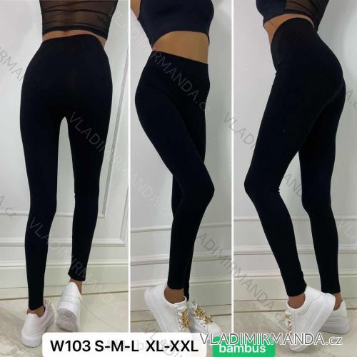 Lange Bambus-Leggings für Damen (S-2XL) TURKISH FASHION TMWL21W103