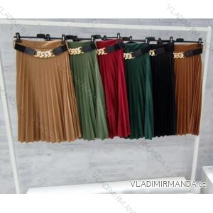 Langer Plissee Damenrock (S / M ONE SIZE) ITALIAN FASHION IMWD2129114