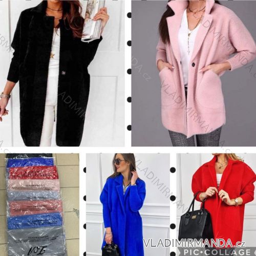 Alpaka Langarmjacke Damen (S / M ONE SIZE) ITALIAN FASHION IMWD217357