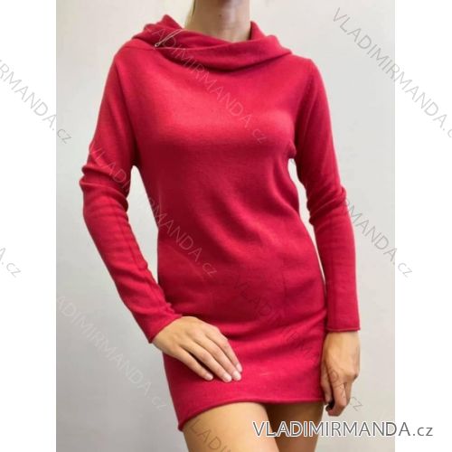 Kleid mit 3/4 Ärmeltasche für Damen (uni sl) ITALIAN Fashion IM3181746