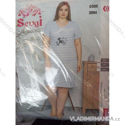Nachthemd Kurzarm Damen (m-2xl) COC COC19COC4031KG