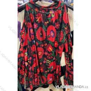 Kleid mit 3/4 Ärmeltasche für Damen (uni sl) ITALIAN Fashion IM3181746