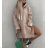 Damen Fleecemantel (S / M ONE SIZE) ITALIAN FASHION IMM211508
