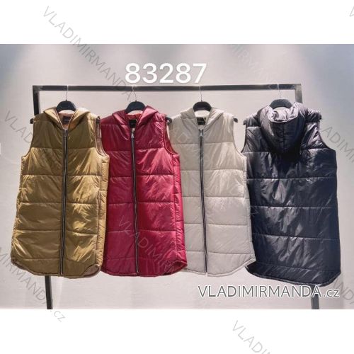 Damen Kapuzenweste (S / M Einheitsgröße) ITALIAN FASHION IMM211536