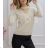Bluse Langarm mit Rüschen Frauen (UNI S / L) ITALIAN FASHION IMK20159