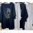 Tunika Oversize Langarm Damen (L / XL ONE SIZE) ITALIAN FASHION IMWA217391