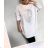 Tunika Oversize Langarm Damen (L / XL ONE SIZE) ITALIAN FASHION IMWA217391