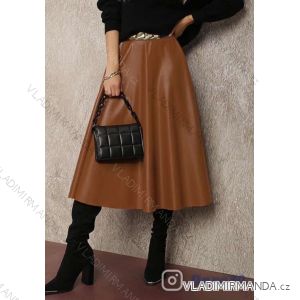 Damen Kunstlederrock (S / M ONE SIZE) ITALIAN FASHION IMWA217426