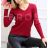 T-Shirt langarm Damen (S / M ONE SIZE) ITALIAN FASHION IMWA217369