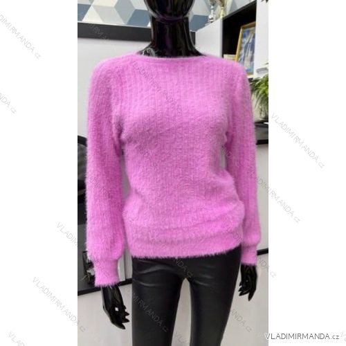 Kleid mit 3/4 Ärmeltasche für Damen (uni sl) ITALIAN Fashion IMWD20529