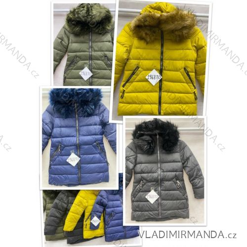 Reißverschluss Kapuzen Langarm Damen Oversized (3XL-8XL) POLISH FASHION PMWT21T21-69