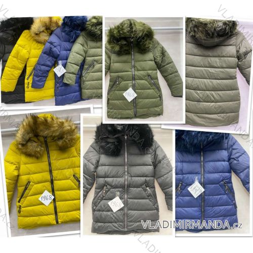 Reißverschluss Kapuzen Langarm Damen Oversized (3XL-8XL) POLISH FASHION PMWT21T21-69