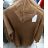 Damen Langarm Rollkragen Kleid (uni s-l) ITALIENISCHE MODE IM720011