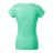 Fit V-Ausschnitt T-Shirt Damen weiß mit ADR-1620013
