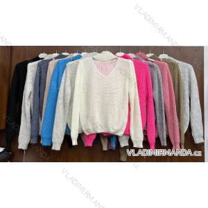 Damen Langarm Pullover (S / M ONE SIZE) ITALIAN FASHION IMWA217073