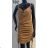 Kleid mit 3/4 Ärmeltasche für Damen (uni sl) ITALIAN Fashion IMWD20527